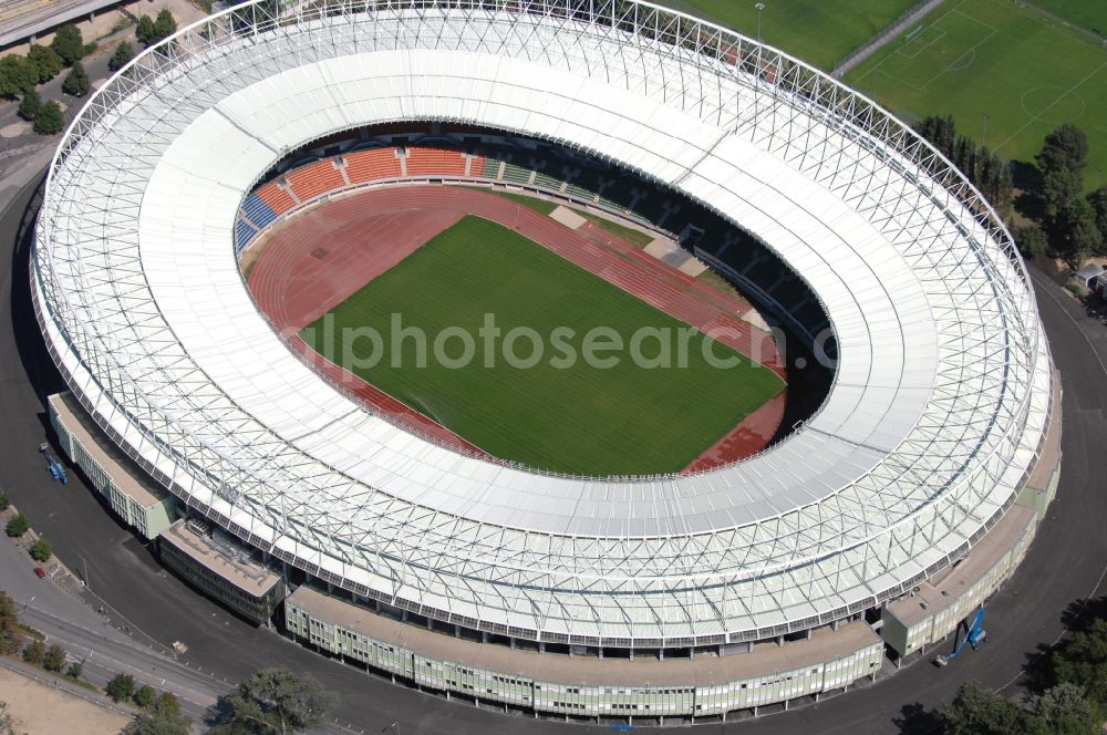 Aerial photograph Wien - Sports facility grounds of the Arena stadium Ernst-Happel-Stadion in Vienna in Austria