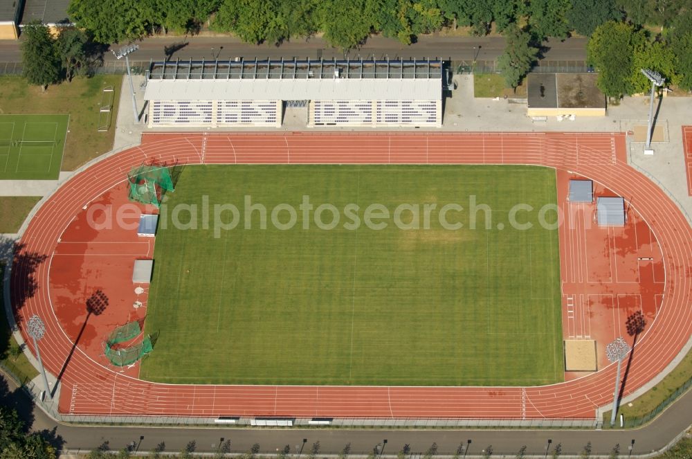 Aerial photograph Köln - Sports facility grounds of the Arena stadium in Cologne Muengersdorf in the state North Rhine-Westphalia, Germany