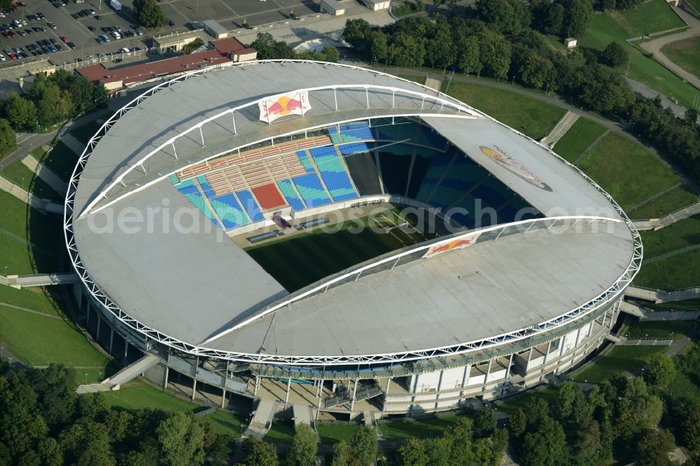 Aerial photograph Leipzig - Sports facility grounds of the Arena stadium in Leipzig in the state Saxony