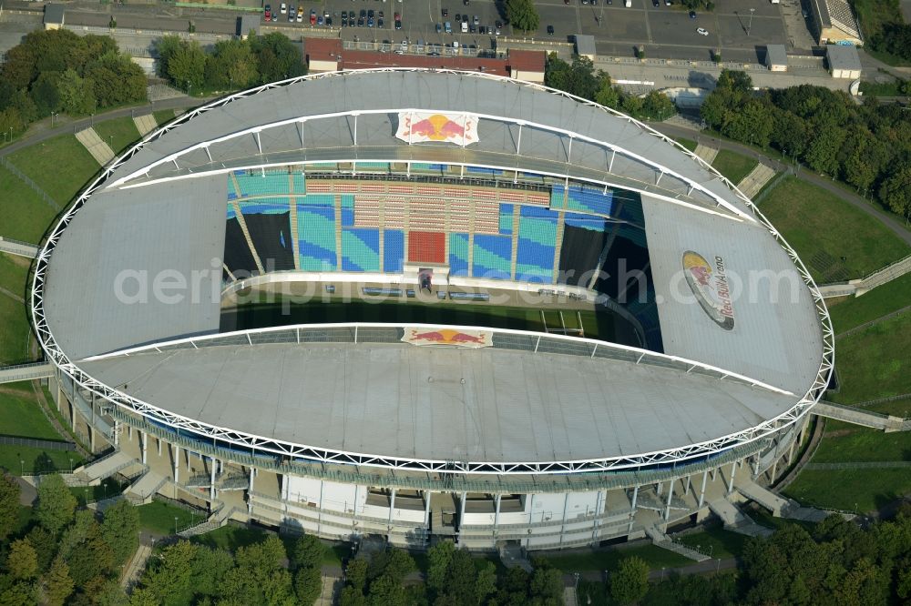 Leipzig from the bird's eye view: Sports facility grounds of the Arena stadium in Leipzig in the state Saxony