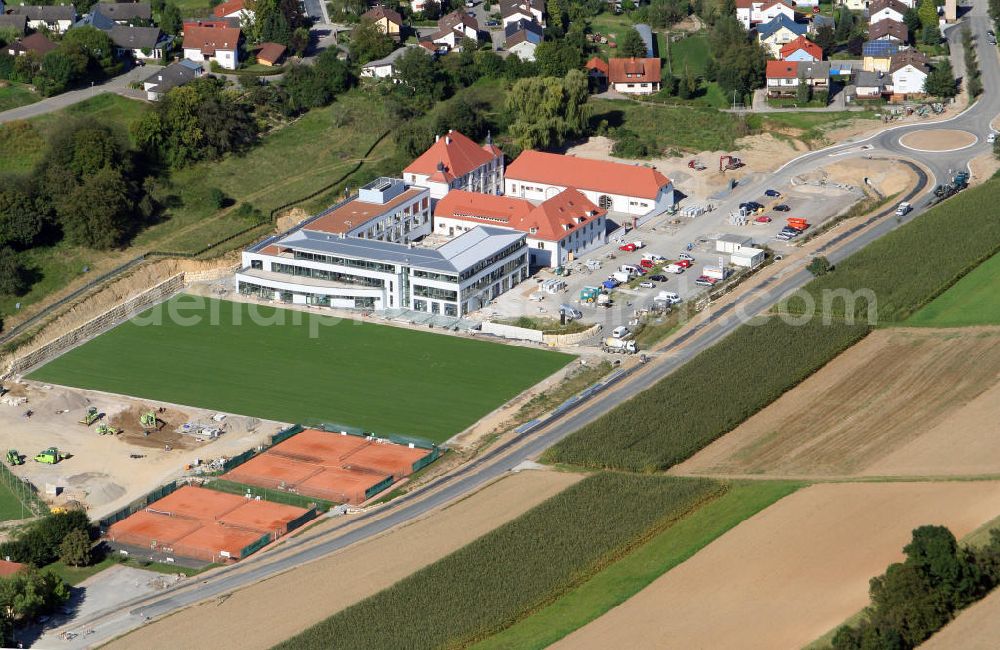 Aerial photograph Zuzenhausen - Blick auf das Sportzentrum Zuzenhausen am Dietmar- Hopp- Weg 1 in 4939 Zuzenhausen.