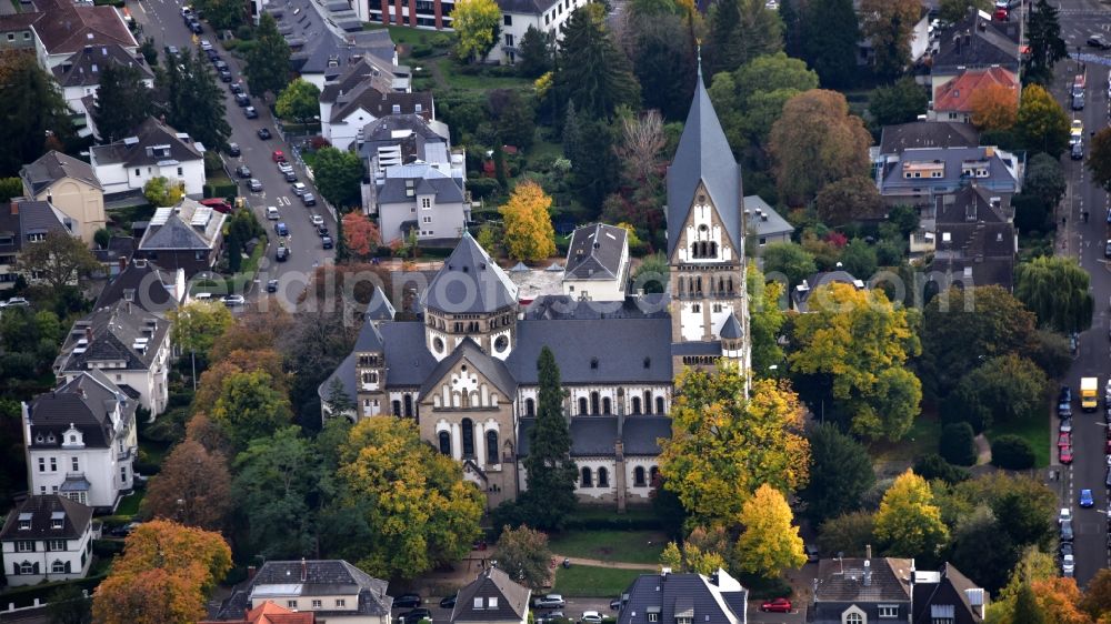 Bonn from the bird's eye view: St. Elisabeth Church in Bonn in the state North Rhine-Westphalia, Germany