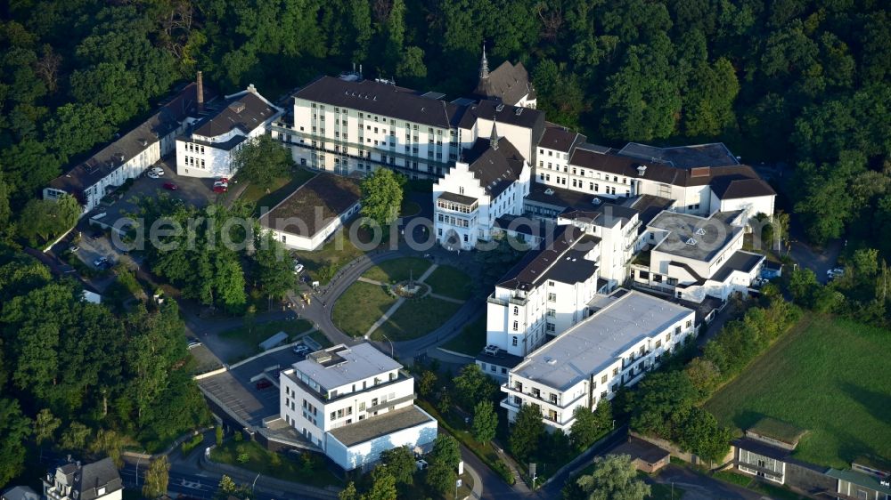 Bonn from above - St.-Marien-Hospital in Bonn in the state North Rhine-Westphalia, Germany