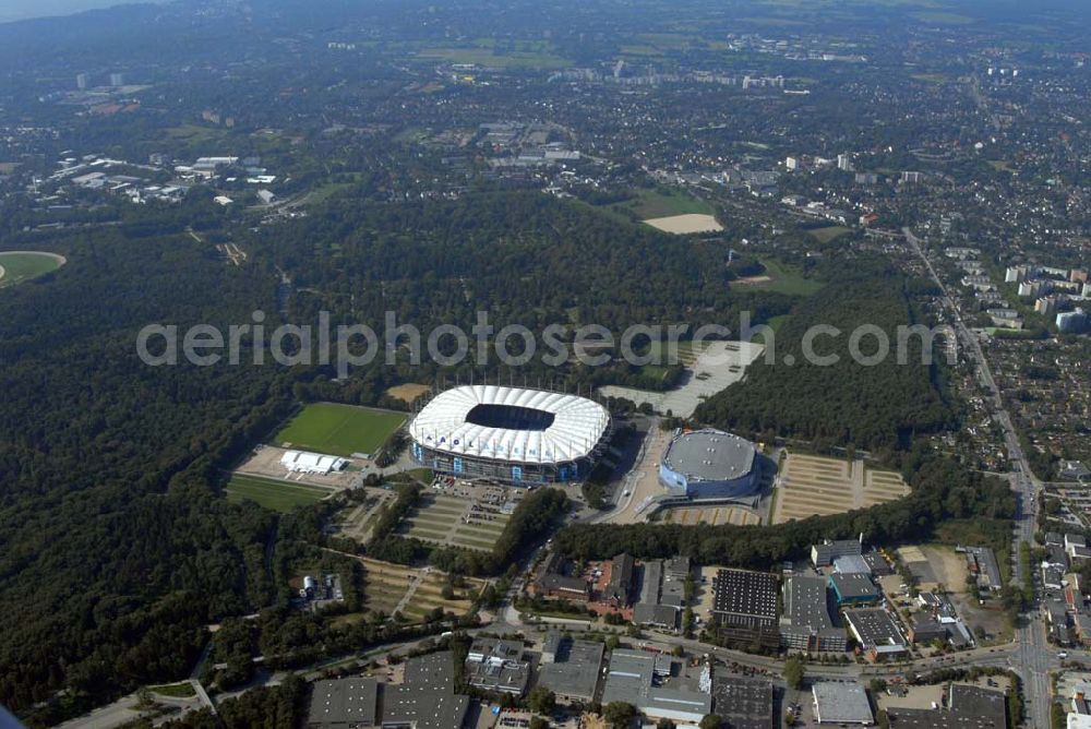 Hamburg from the bird's eye view: 