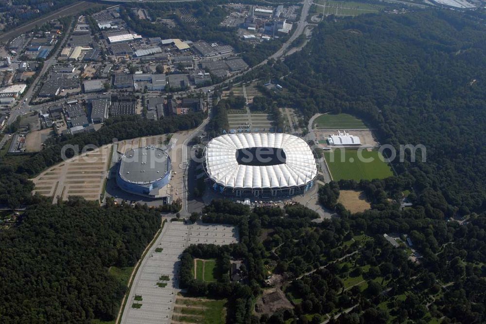 Hamburg from the bird's eye view: 