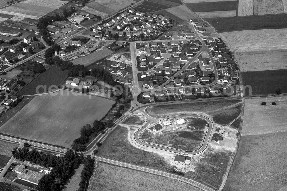 Aerial photograph Hofheim in Unterfranken - Village - View of the district Hassberge belonging municipality in Hofheim in Unterfranken in the state Bavaria