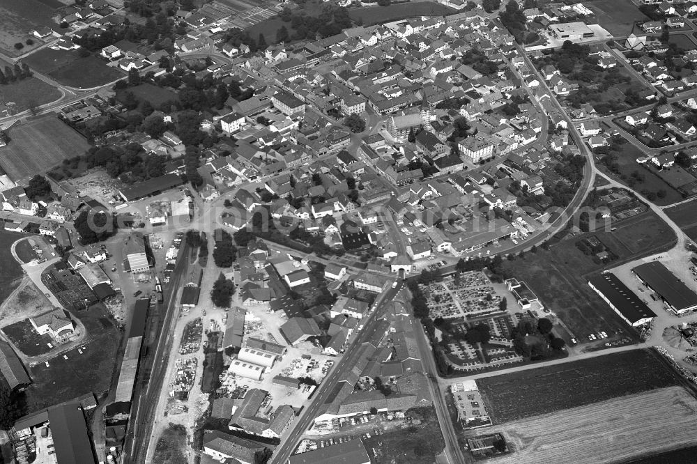 Hofheim in Unterfranken from above - Village - View of the district Hassberge belonging municipality in Hofheim in Unterfranken in the state Bavaria