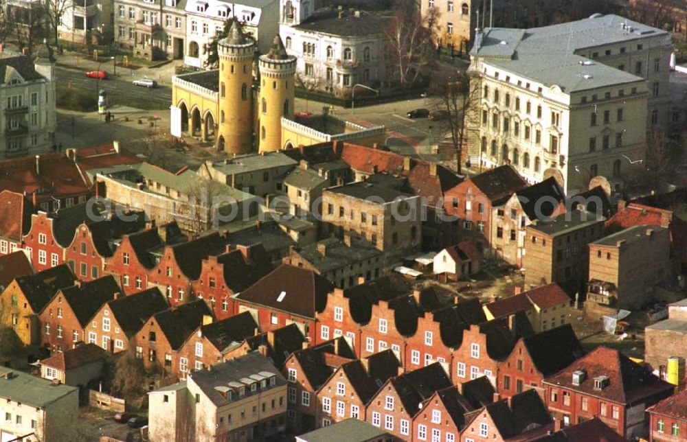 Potsdam from the bird's eye view: 06.03.95 Stadt Potsdam, Holländerviertel