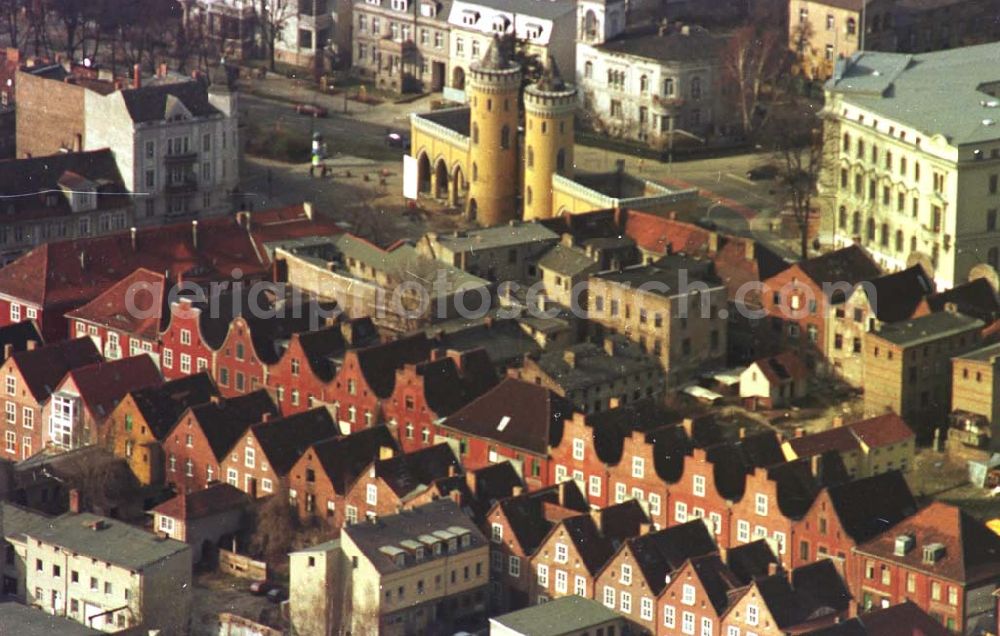 Aerial photograph Potsdam - 06.03.95 Stadt Potsdam, Holländerviertel