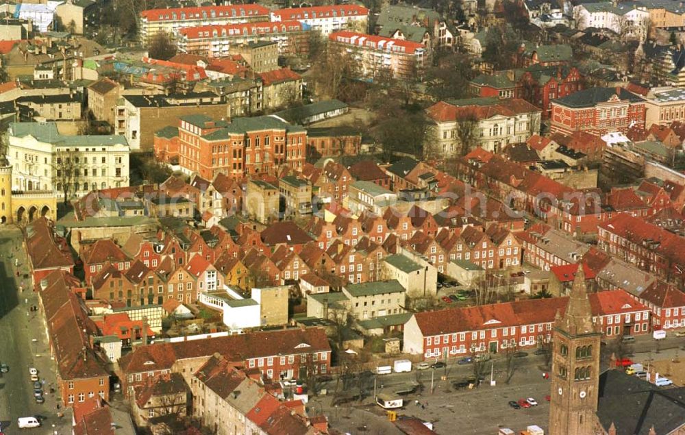 Berlin from the bird's eye view: 06.03.95 Stadt Potsdam, Holländerviertel