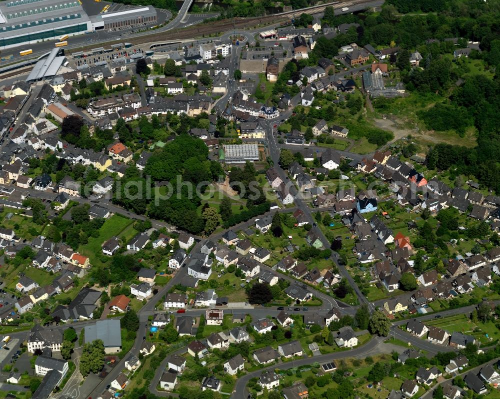 Aerial photograph Wissen - City view of Wissen in Rhineland-Palatinate