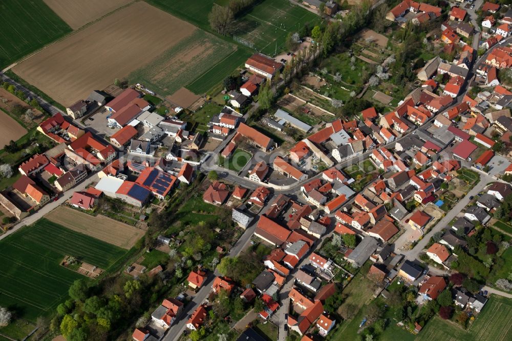 Alzey OT Dautenheim from the bird's eye view: City - view of Alzey - Dautenheim in Rhineland-Palatinate