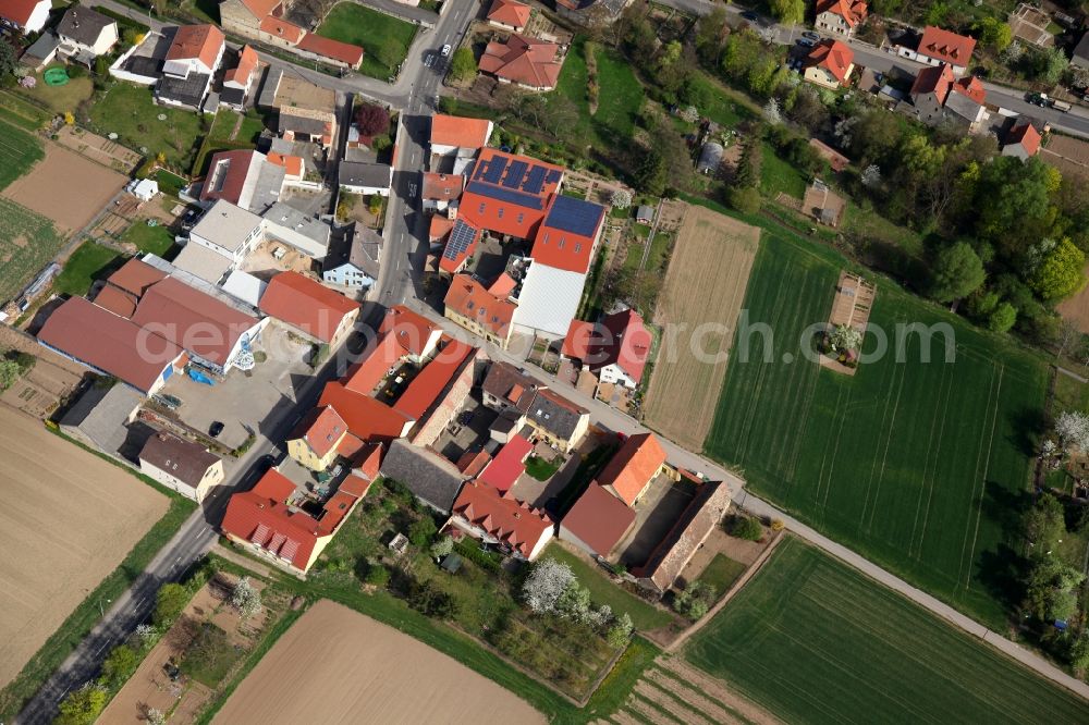 Aerial photograph Alzey OT Dautenheim - City - view of Alzey - Dautenheim in Rhineland-Palatinate