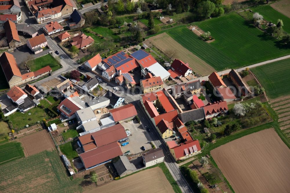 Aerial photograph Alzey OT Dautenheim - City - view of Alzey - Dautenheim in Rhineland-Palatinate