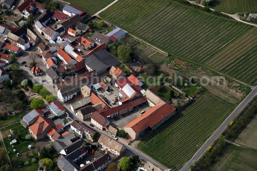 Aerial photograph Alzey OT Heimersheim - City - view of Alzey - Heimersheim in Rhineland-Palatinate