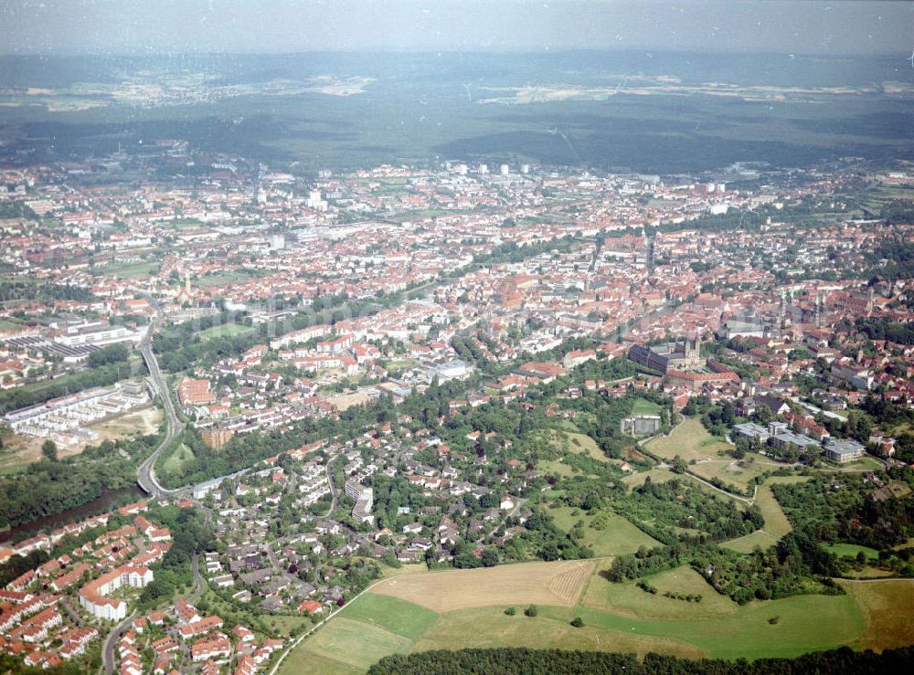 Bamberg from above - Stadtansicht von Bamberg / Bayern.