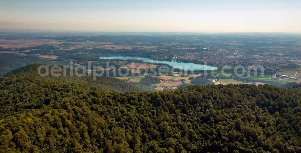 Aerial photograph Banyoles - City view of Banyoles in the Province of Girona in Spain