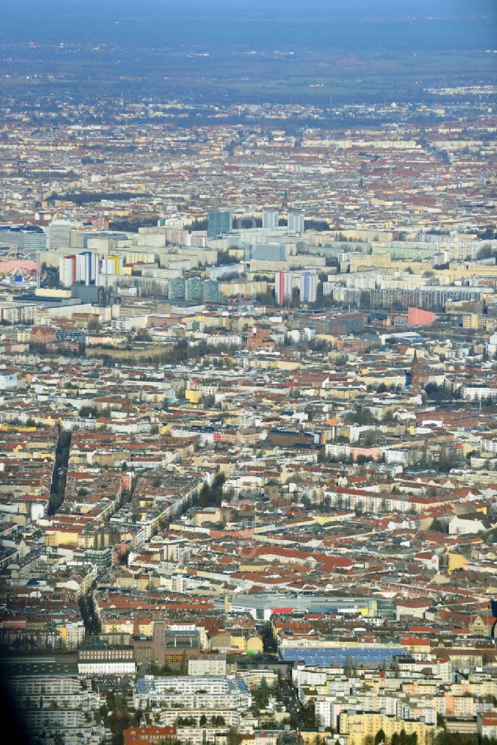 Berlin from above - City view of Berlin