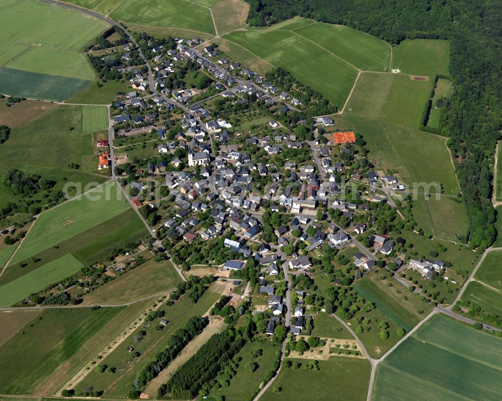 Aerial photograph Beulich - City view from Beulich in the state Rhineland-Palatinate