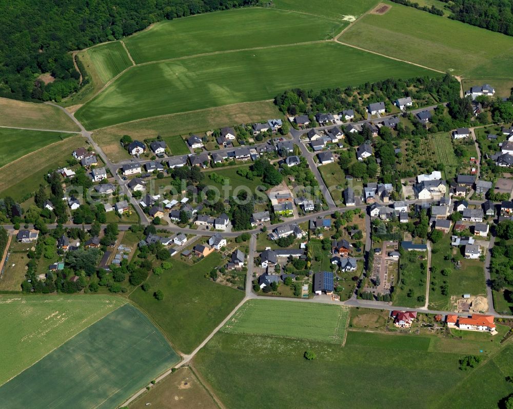 Beulich from the bird's eye view: City view from Beulich in the state Rhineland-Palatinate