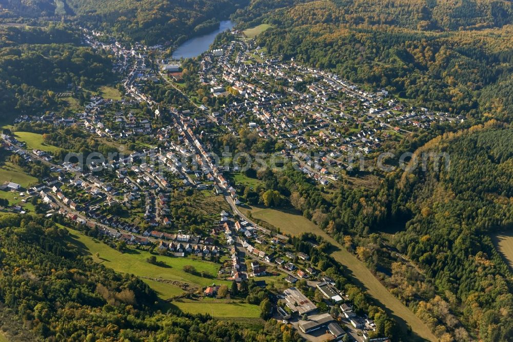 Blieskastel from above - Cityscape of Blieskastel in Mandelbachtal in Saarland