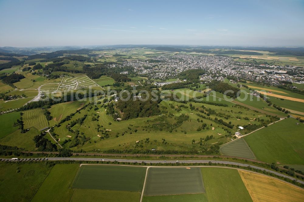 Aerial image Brilon - City view of Brilon in the state North Rhine-Westphalia