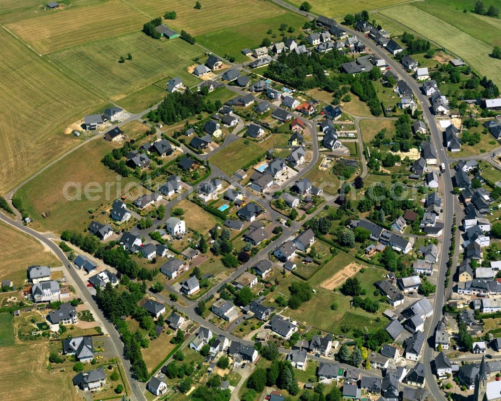 Aerial photograph Bundenbach - City view from Bundenbach in the state Rhineland-Palatinate