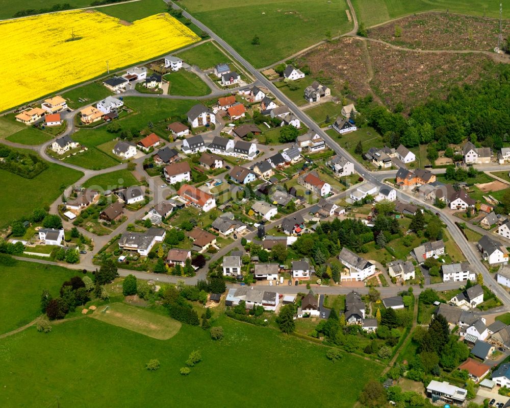 Dahlen, Meudt from the bird's eye view: City view from Dahlen, Meudt in the state Rhineland-Palatinate