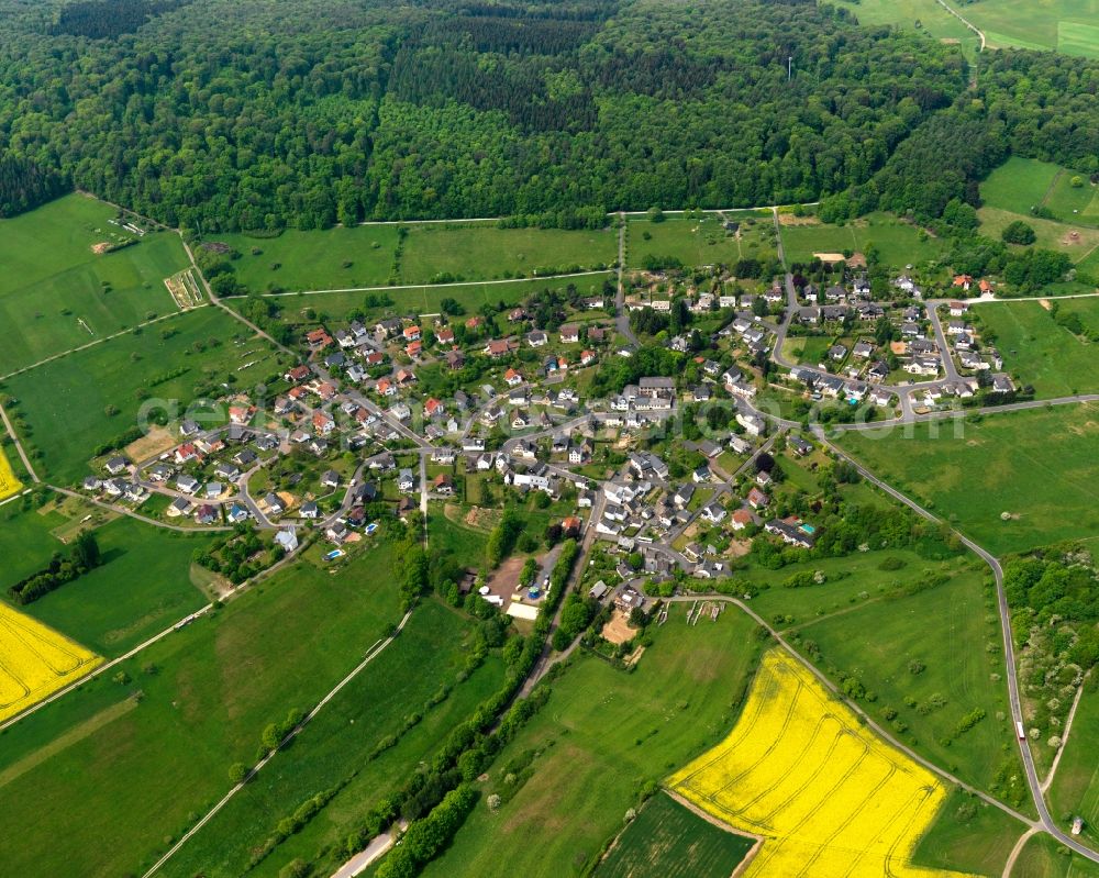 Daubach from above - City view from Daubach in the state Rhineland-Palatinate