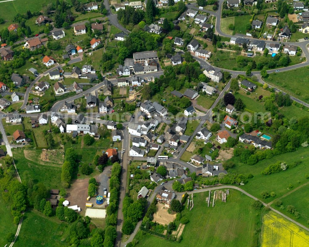 Daubach from the bird's eye view: City view from Daubach in the state Rhineland-Palatinate