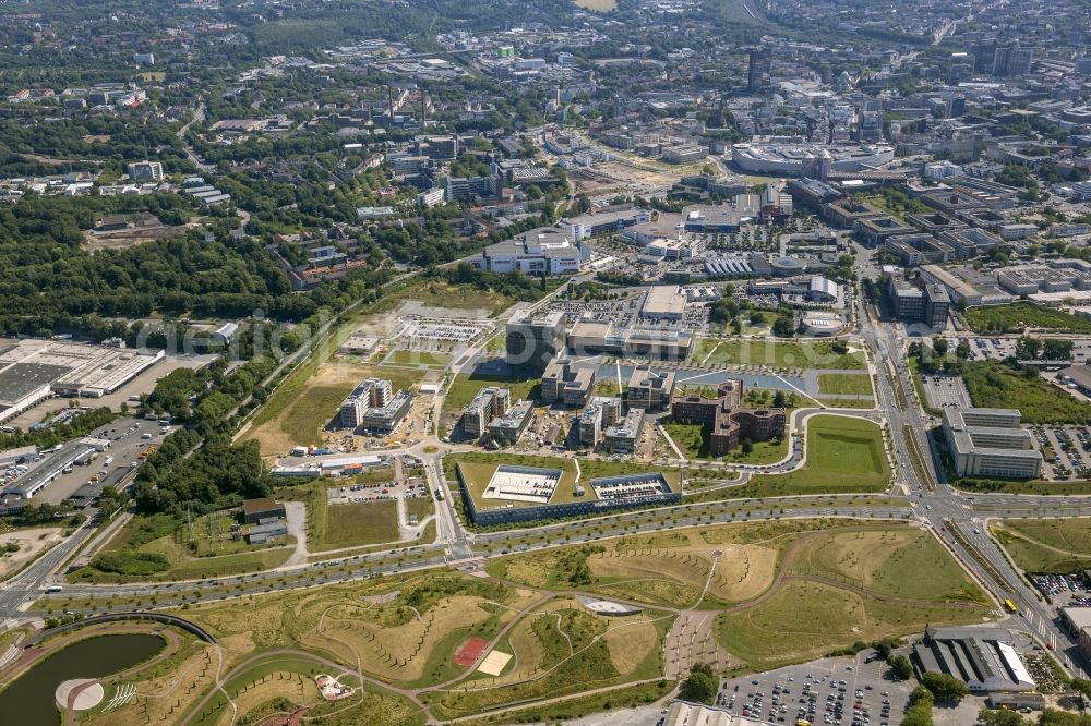 Essen from the bird's eye view: Cityscape of Essen in North Rhine-Westphalia