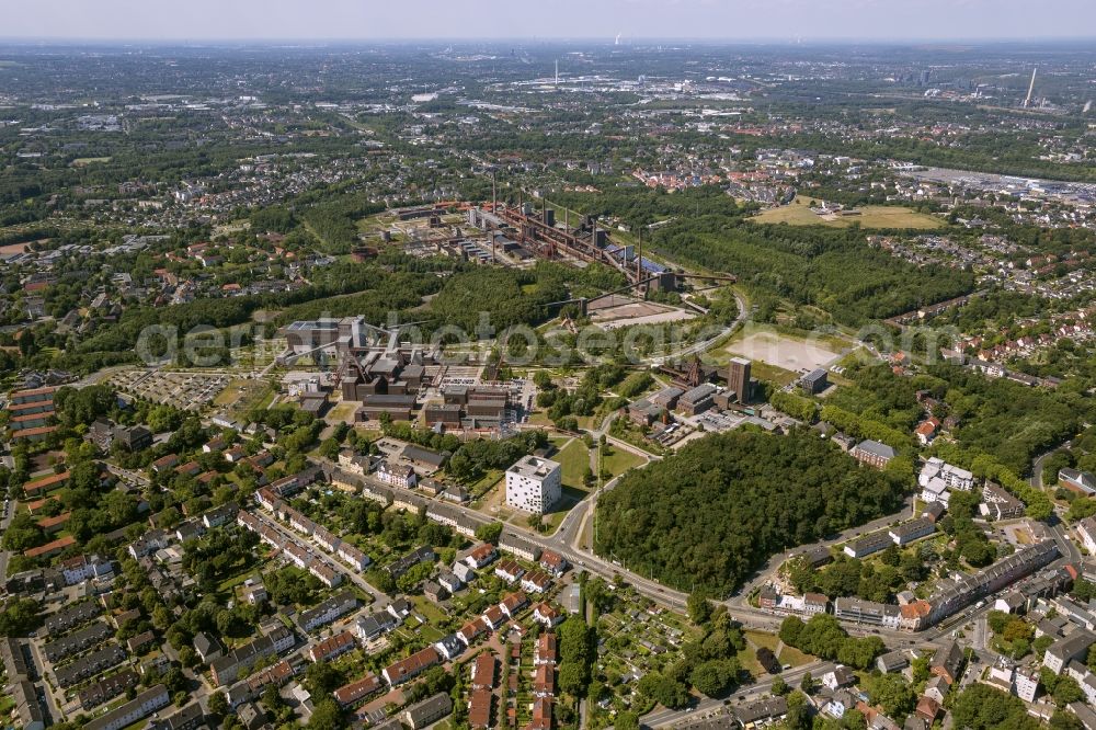 Aerial image Essen - Cityscape of Essen in North Rhine-Westphalia