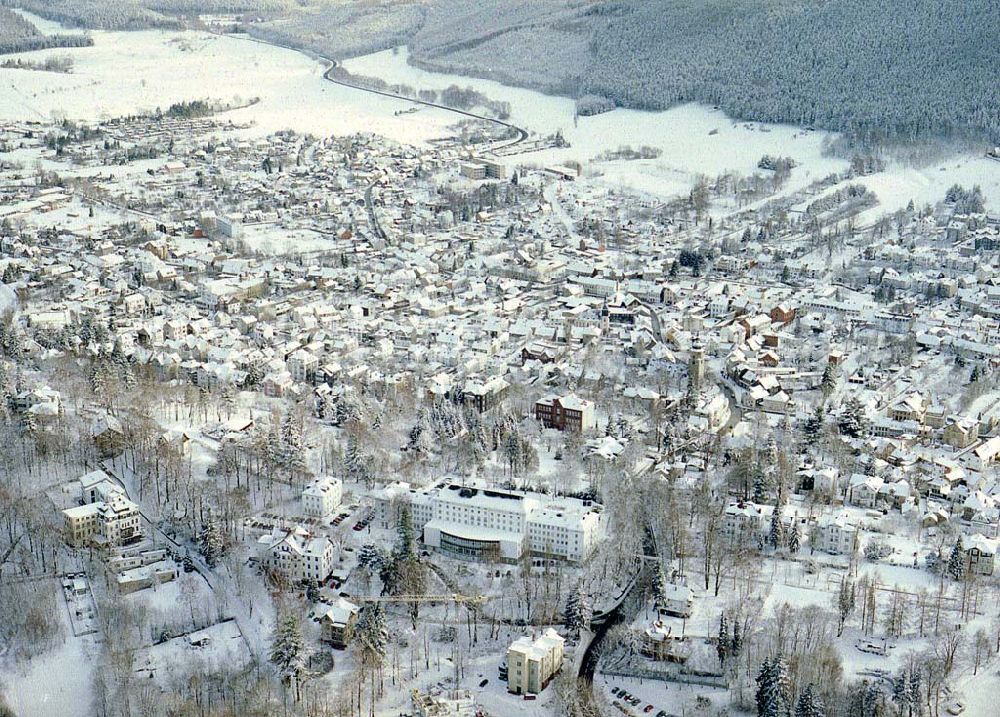 Friedrichroda / Thüringen from above - Stadtansicht von Friedrichroda / Thüringen.