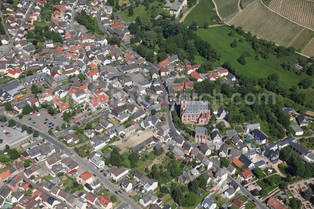 Aerial image Kiedrich - Kiedrich 29/05/2012 Cityscape Kiedrich the community in Rheingau- Taunus- Kreis in Hesse