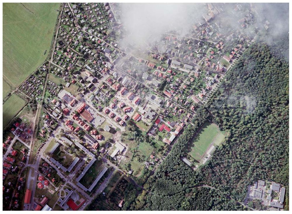 Aerial photograph Graal-Müritz / Mecklenburg Vorpommern - Stadtansicht Graal - Müritz / Mecklenburg Vorpommern / 27.09.02