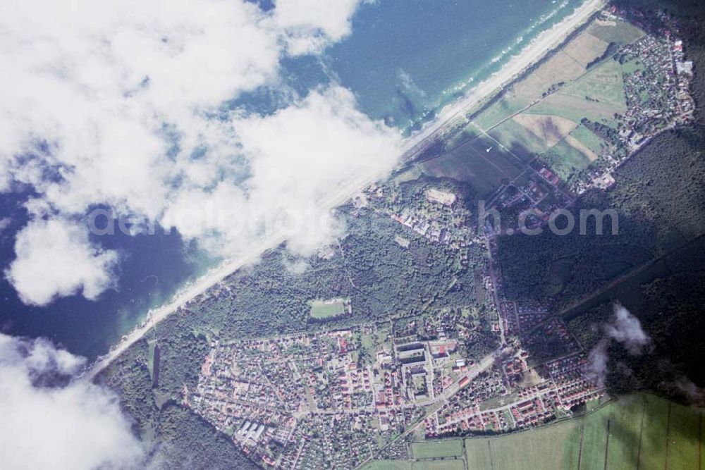 Aerial photograph Graal-Müritz / Mecklenburg Vorpommern - Stadtansicht Graal - Müritz / Mecklenburg Vorpommern / 27.09.02