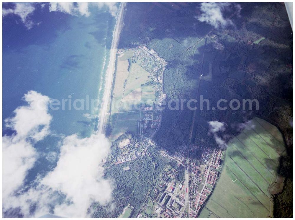 Graal-Müritz / Mecklenburg Vorpommern from above - Stadtansicht Graal - Müritz / Mecklenburg Vorpommern / 27.09.02