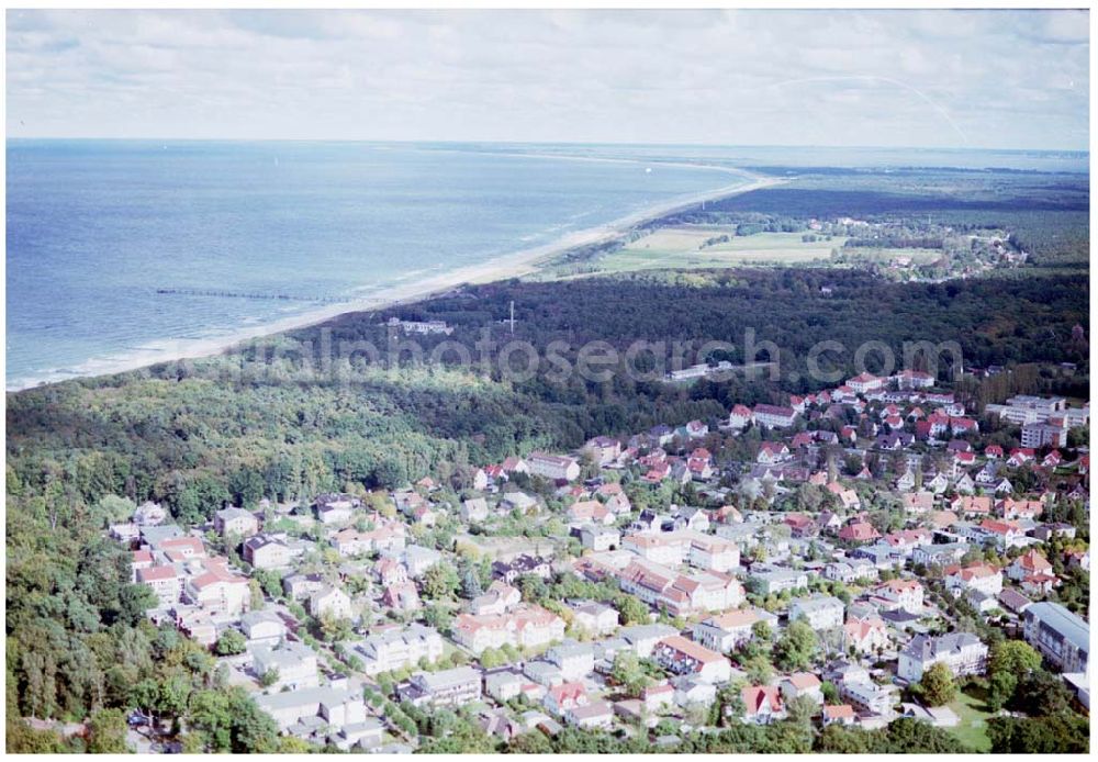 Graal-Müritz / Mecklenburg Vorpommern from above - Stadtansicht Graal - Müritz / Mecklenburg Vorpommern / 27.09.02