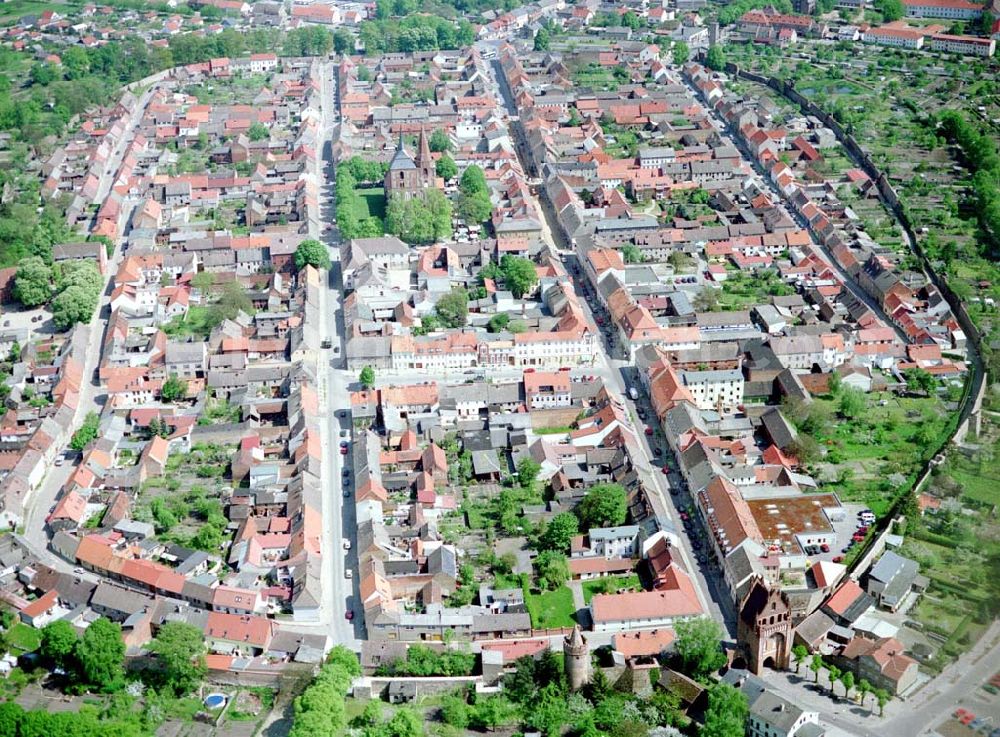 Aerial photograph Gransee / BRA - Stadtansicht Gransee / Brandenburg.