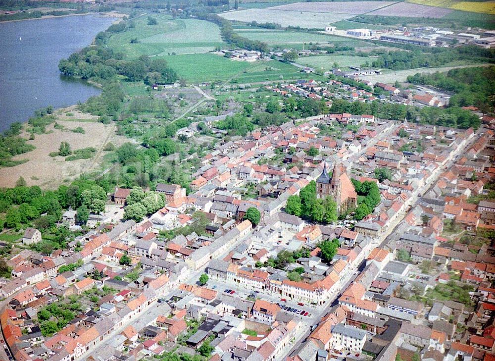 Gransee / BRA from above - Stadtansicht Gransee / Brandenburg.