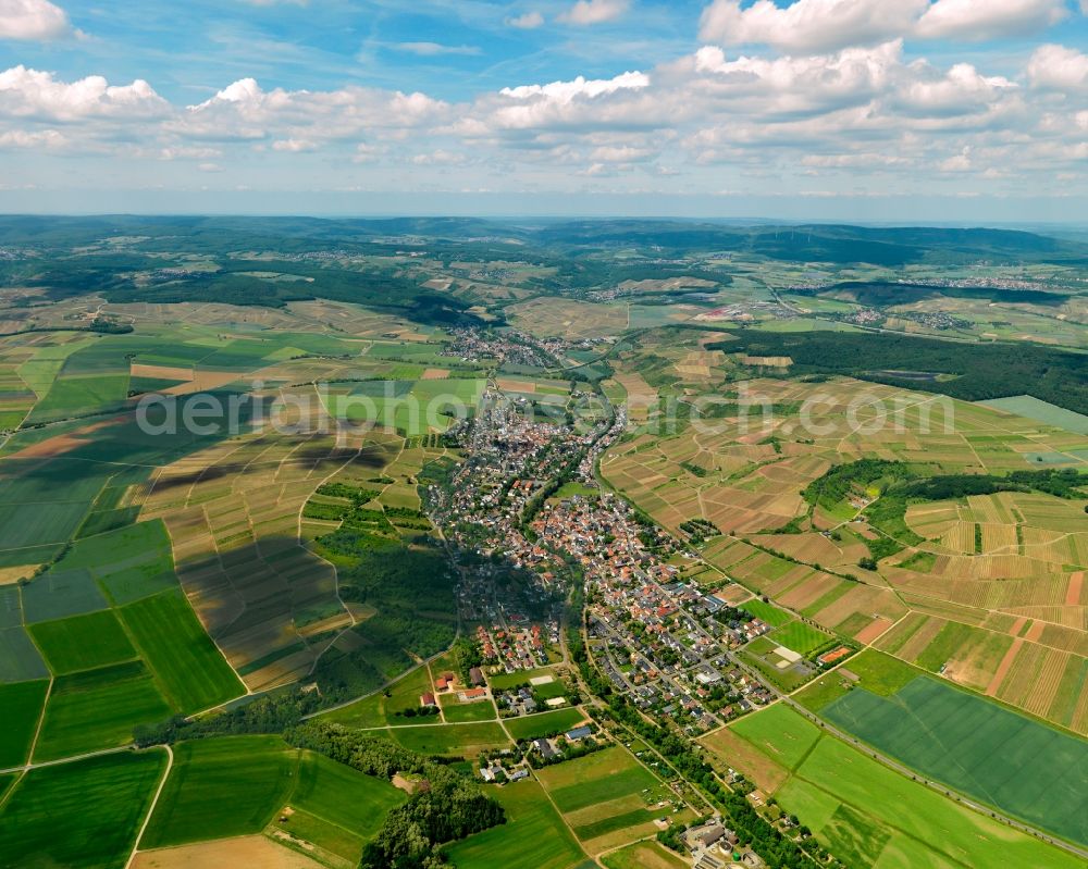 Aerial photograph Guldental - City view of Guldental in the state Rhineland-Palatinate