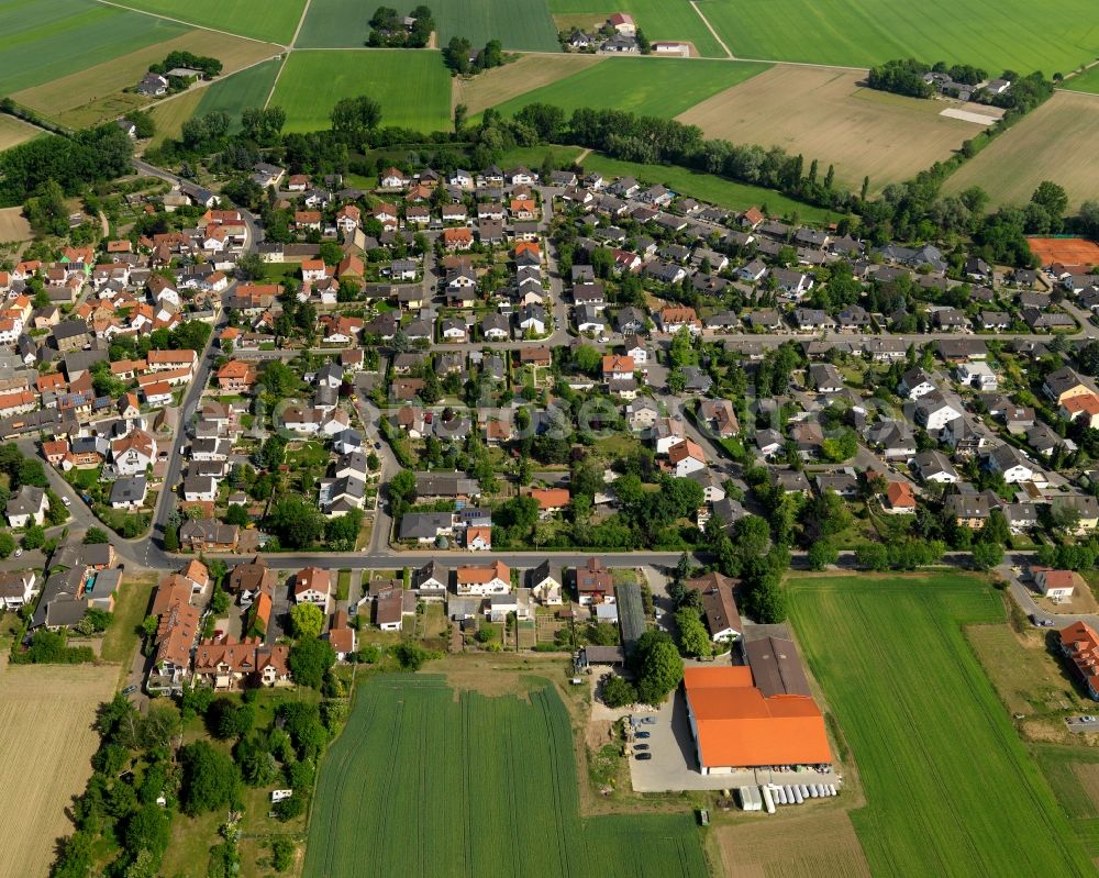 Aerial image Hahnheim - Cityscape of Hahnheim in Rhineland-Palatinate