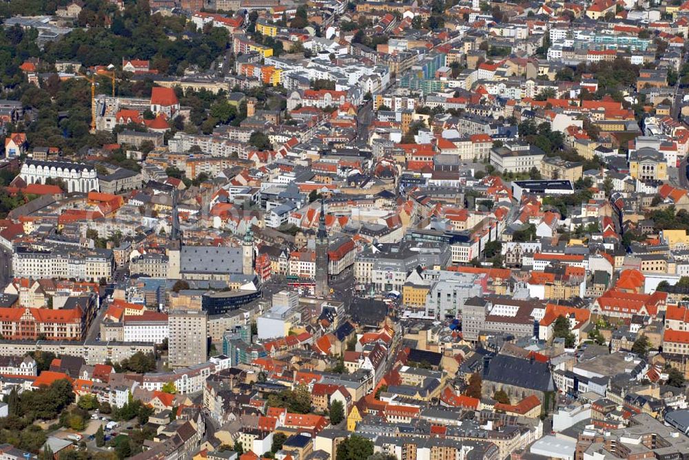 Aerial photograph Halle - Halle 23.09.06 Blick auf die Stadt Halle an der Saale.