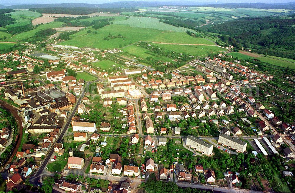 Aerial photograph Hammelburg / Bayern - Stadtansicht von Hammelburg / Bayern.