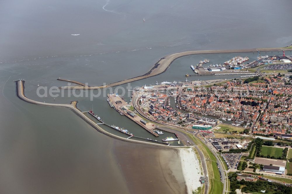 Aerial image Harlingen - Cityscape Harlingen in Friesland in the Netherlands