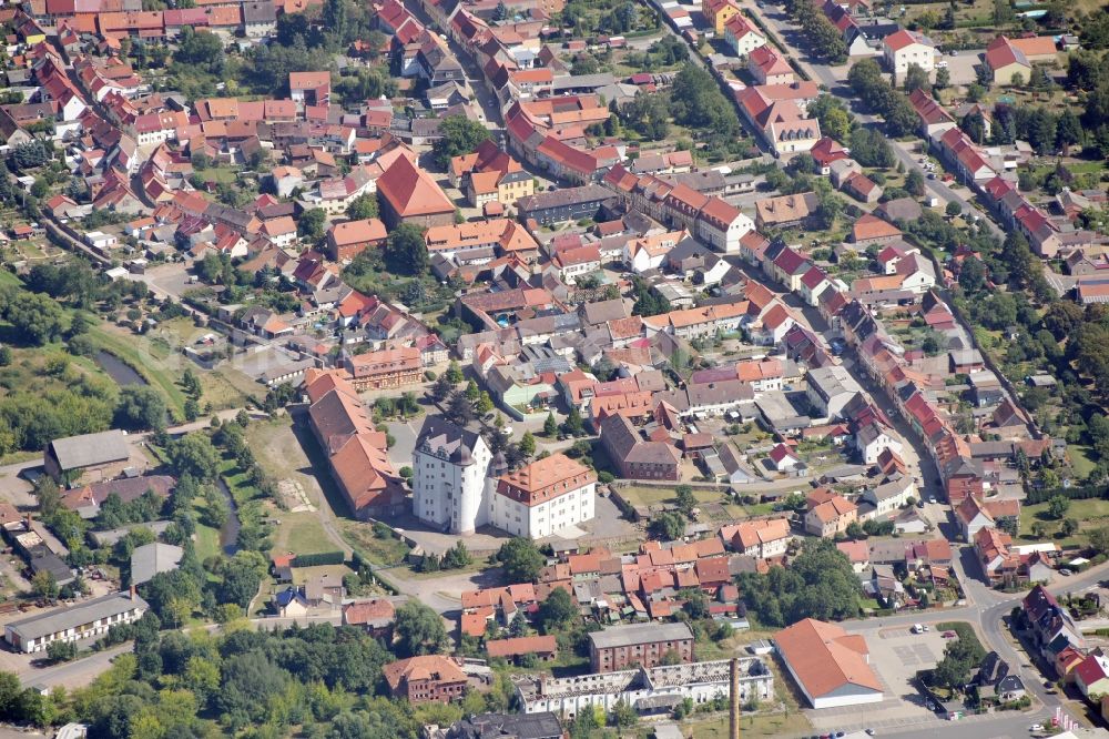 Aerial image Heringen/Helme - Cityscape of Heringen / Helme in Thuringia