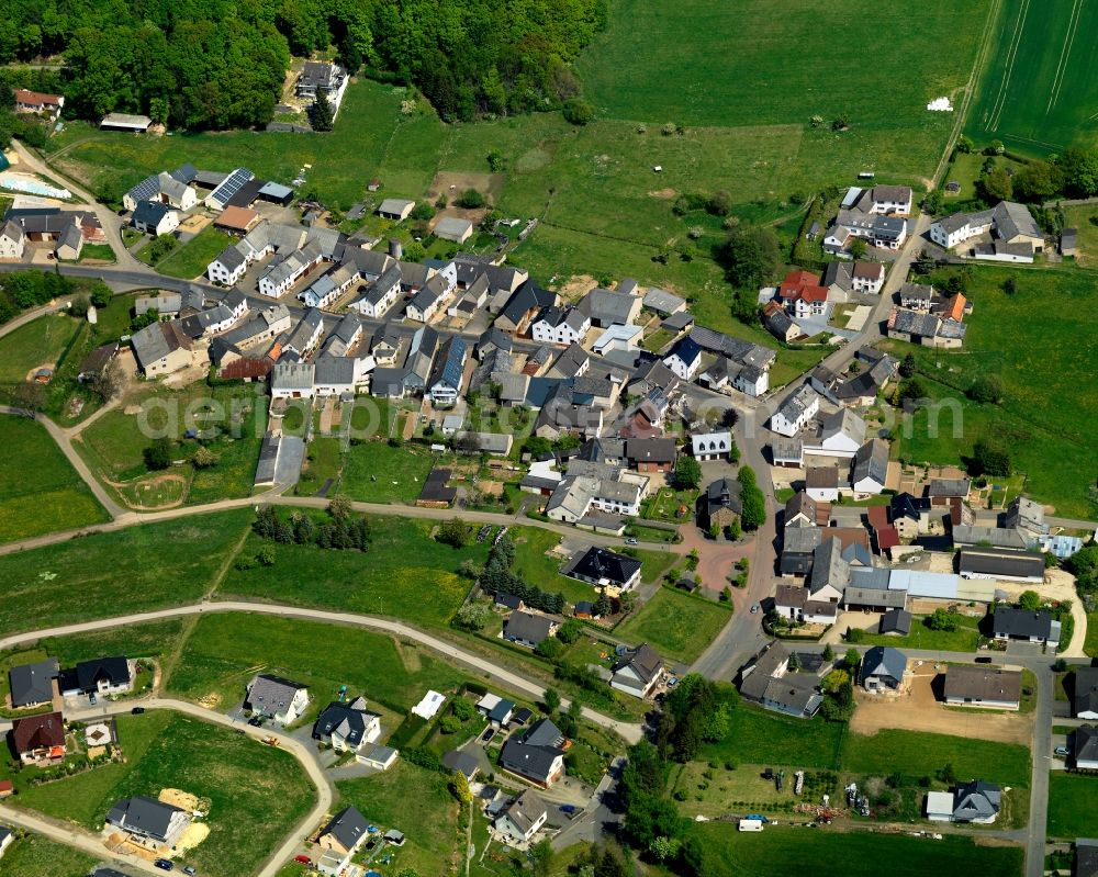 Herresbach from the bird's eye view: City view from Herresbach in the state Rhineland-Palatinate