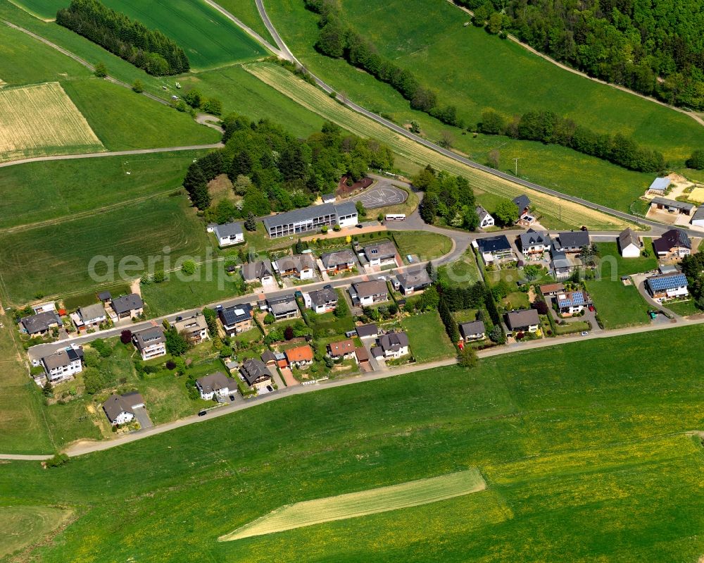 Aerial image Herresbach - City view from Herresbach in the state Rhineland-Palatinate