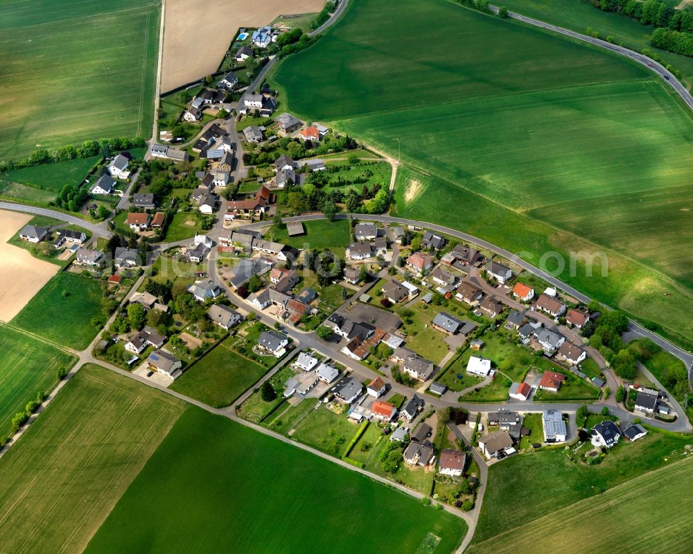 Aerial photograph Hirten - City view from Hirten in the state Rhineland-Palatinate