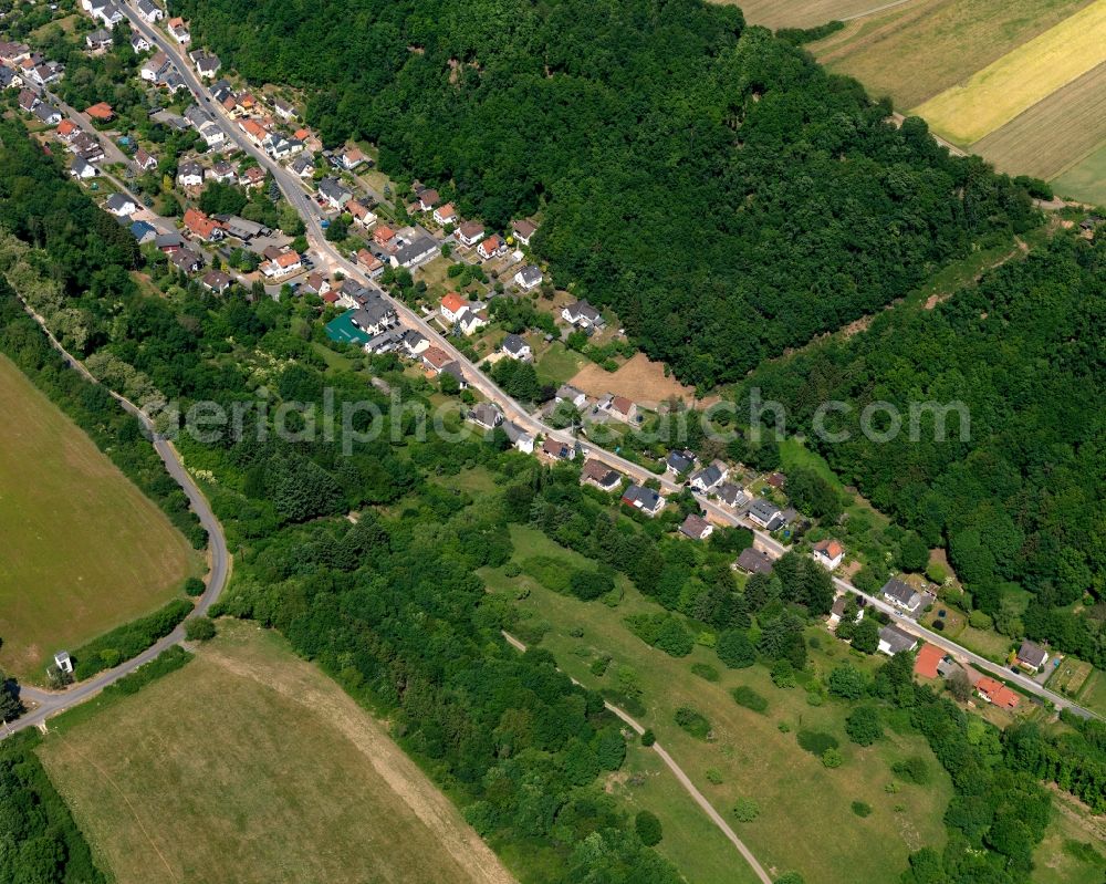 Aerial photograph Idar-Oberstein OT Nahbollenbach - City view of Idar-Oberstein OT Nahbollenbach in Rhineland-Palatinate